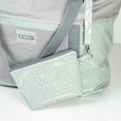 Strandtasche aus Wachstuch Badetasche
